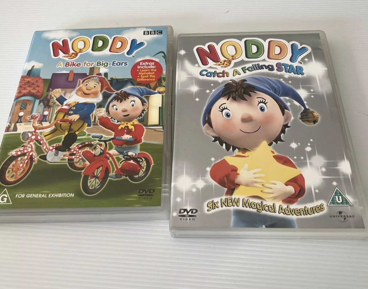 Noddy 2 X DVDs - A Bike For Big Ears, Catch A Falling Star Region