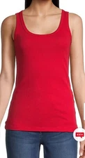 No Boundaries Scoop Neck Tank Top Red Juniors Multiple Sizes BRAND NEW!!!