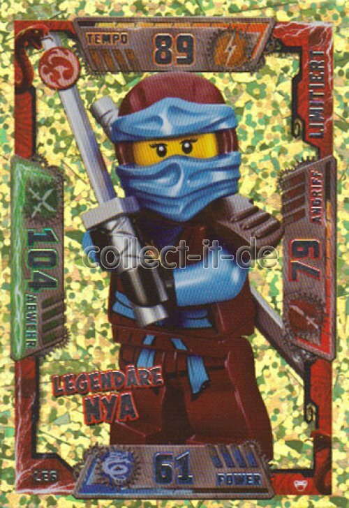 LEGO Ninjago Sammelkarten SERIE 2 - LE6 - Legendärer Nya