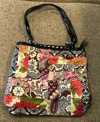 vera bradley patchwork purse