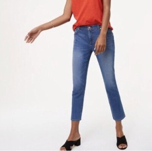 Ann Taylor Loft Modern Kick Crop Jeans 