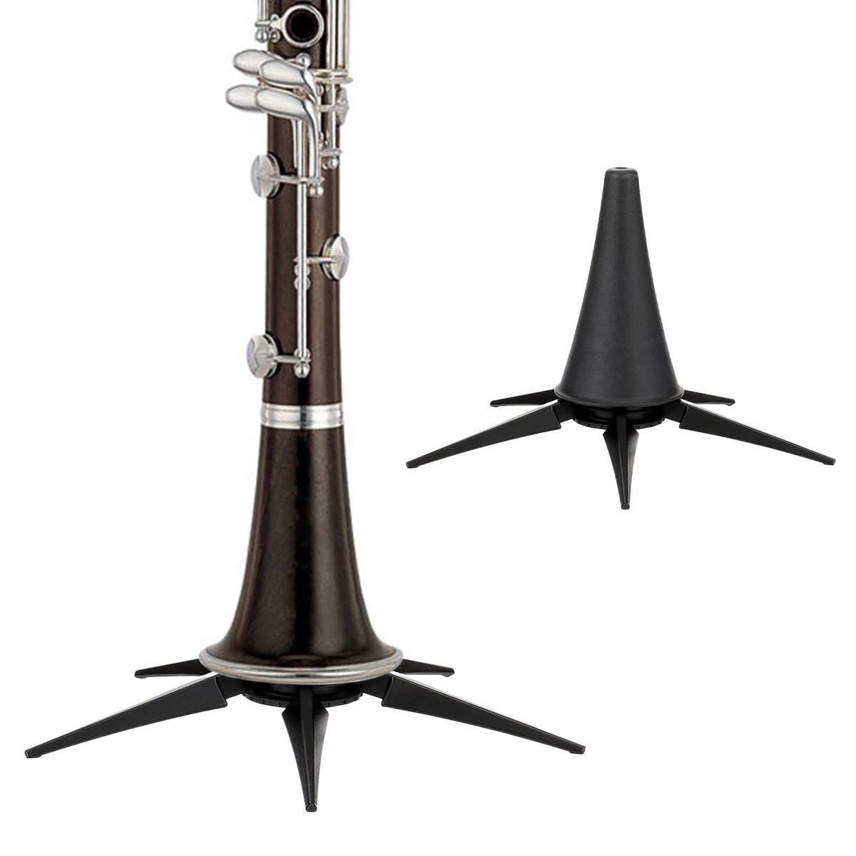 Foldable Detachable Clarinet Stand Professional Folding Holder