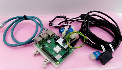 Raspberry Pi 3 Model B+ Single-Board Computer w/ DINrPlate DRP2, UC-392 Cable