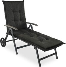 Liegenauflage 190x60x9cm Polsterauflagen für Sonnenliege Liegestuhl + UV