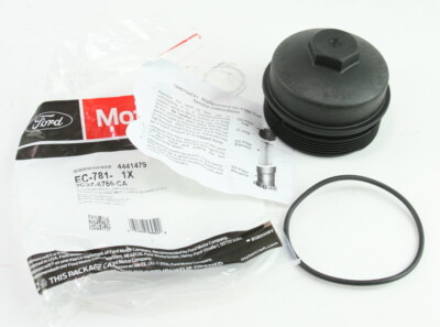 Genuine OEM Motorcraft EC781 Ford 3C3Z6766CA Engine Oil Filter Cap with Gasket