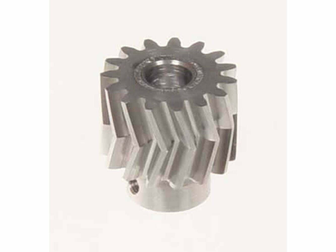 Pinion for herringbone gear 15teeth, M1, dia.6mm (04415)