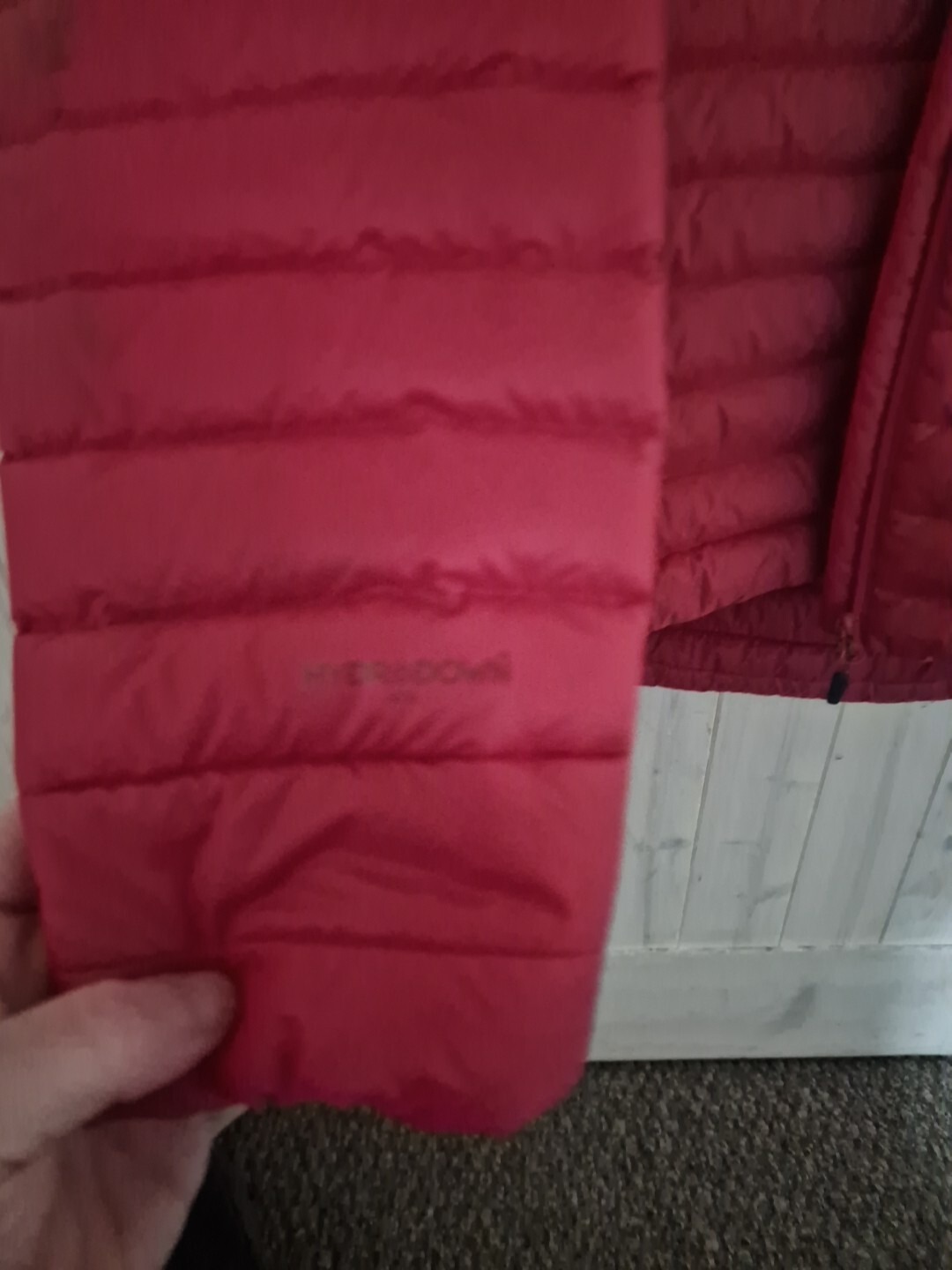 Berghaus Hydrodown 600 Pertex Quantum Men's Red Down Hooded Jacket Size L image 4