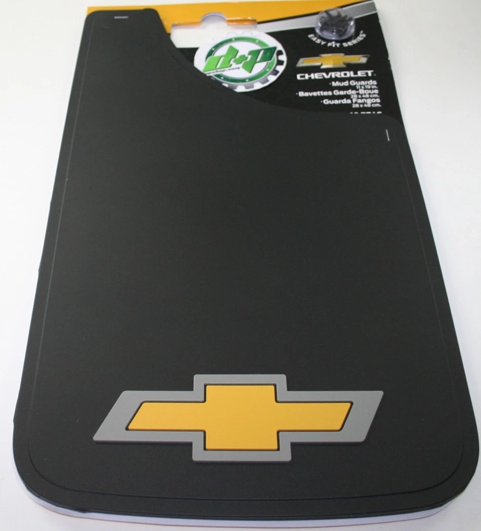 Chevy bowtie sale mud flaps