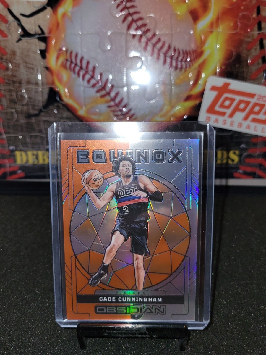 2023-24 Panini Obsidian - Equinox Cade Cunningham #30 Electric