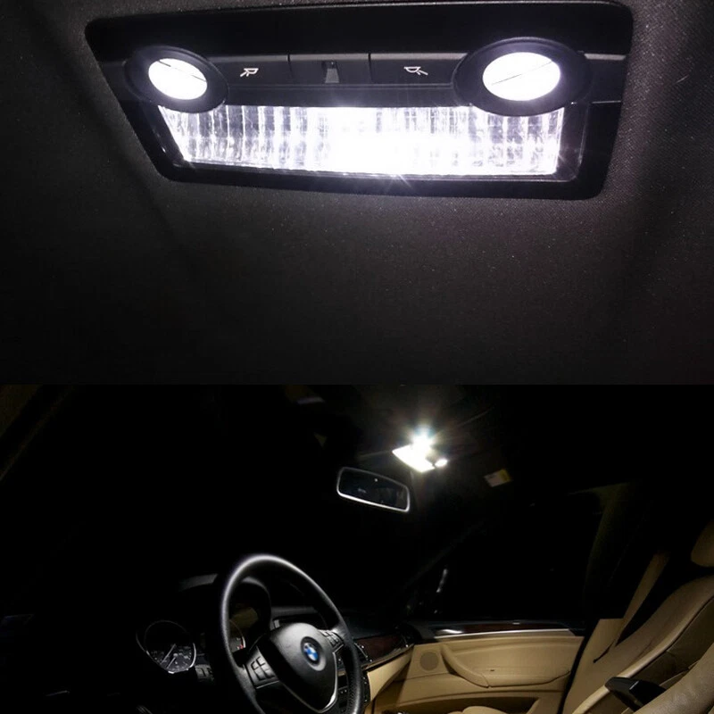 Kit Interior LED BMW X5 E70 Premium 20 Bombillas SMD Blanco Sin Errores 2006-2013 Foto 3 de 4