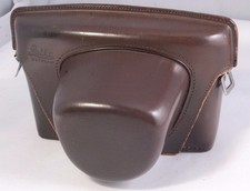 Leica Camera Case Genuine, Leather Brown - vintage R series R3 or R4