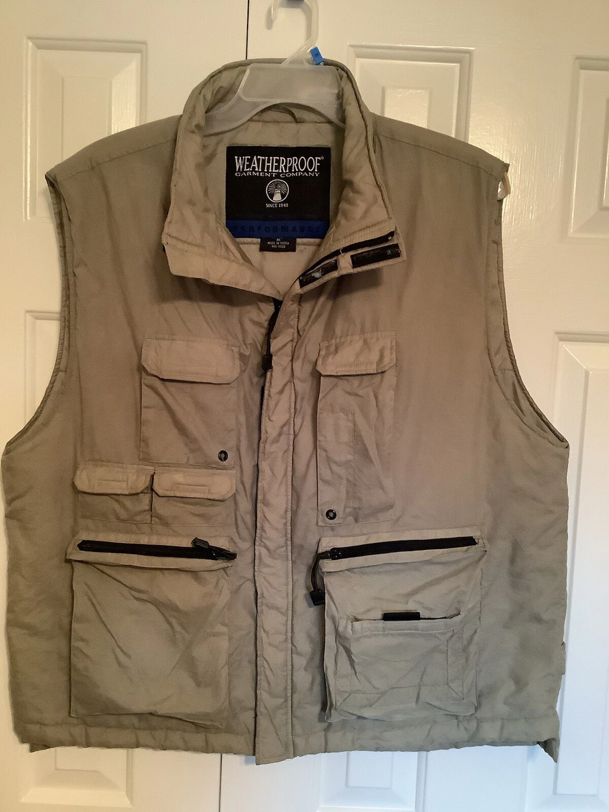 Weatherproof Garment Company, Men’s Fishing Vest, Size XL