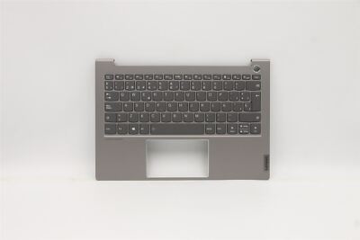 Lenovo ThinkBook 13s G2 ITL Keyboard Palmrest Top Cover Spanish Grey 5CB1B02458