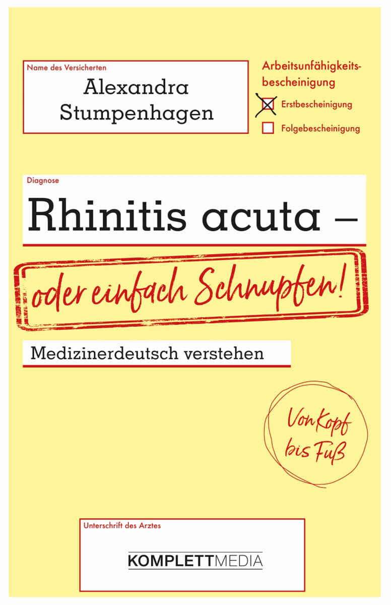 Thumbnail - Rhinitis Acuta - Oder Einfach Schnupfen. Medizinerdeutsch Verstehen