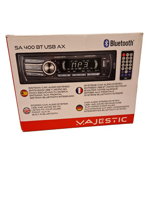 1 DIN, Digital Media Receiver with Bluetooth, USB, AUX, SD card, Hands free