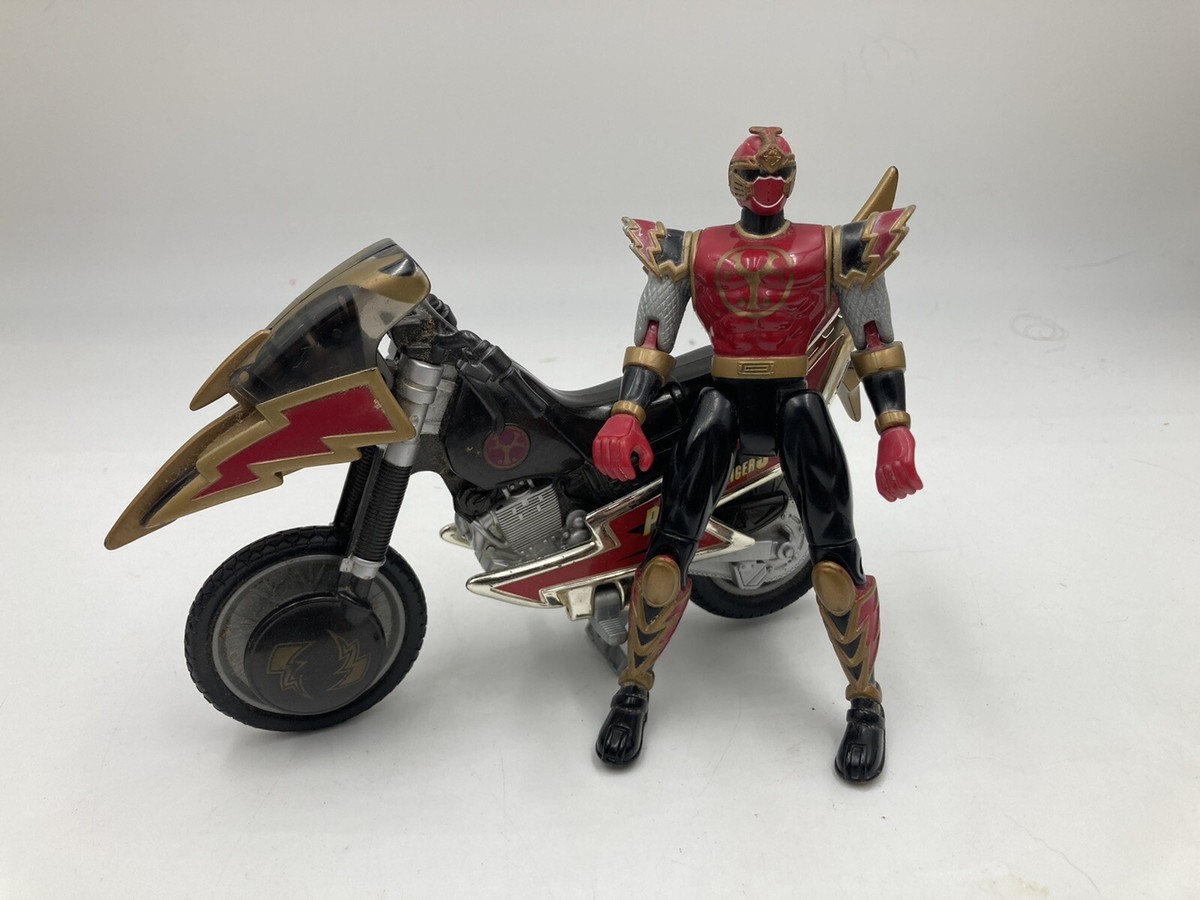 RRR/レヴェナント/ストーム/STORM/15P Ninja Storm Crimson Power Ranger & Tsunami Thunder Cycle Bandai