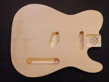 TL Guitar Body, Flame Veneer, MADE IN USA - #1-572