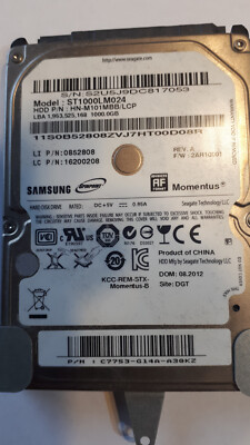 1 TB Seagate ST1000LM024 HN-M101MBB/LCP SATA 2,5 Zoll Festplatte