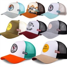 Coastal Summer Surfer Trucker Snapback Caps S...