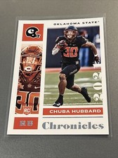 2021 Chronicles Draft Picks Chuba Hubbard Rookie NM