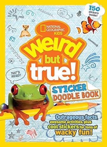 Weird But True Sticker Doodle Book with Fun Facts & Activities