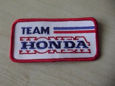 TEAM HONDA HRC RSC ORIGINAL PERIOD VINTAGE NOS SEW ON PATCH BADGE 70s 80s