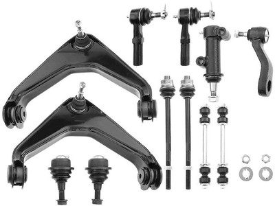 Control Arm Ball Joint Tie Rod and Sway Bar Link Kit For WX319PV