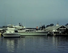 Old Warf Inn Sail Motor Boat Boating Photographic Slides 7pc lot 1969-84 