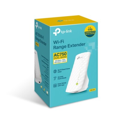 TP-LINK Ac750 Universal Dual Band W-Fi Range Extender RE200