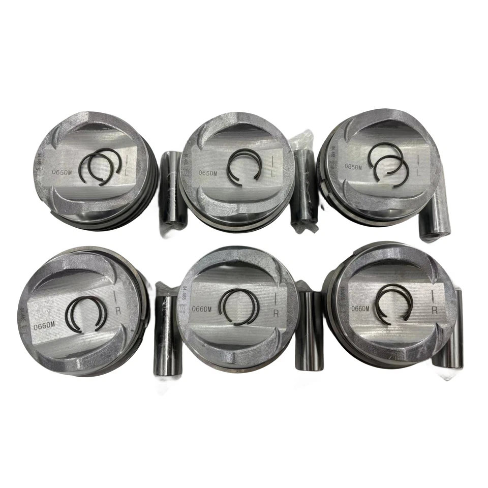 Juego de pistones y anillos 3X izquierda+3X derecha KS para VW AUDI S4 S5 A6 A7 3.0TFSI Φ84.51mm Foto 4 de 4