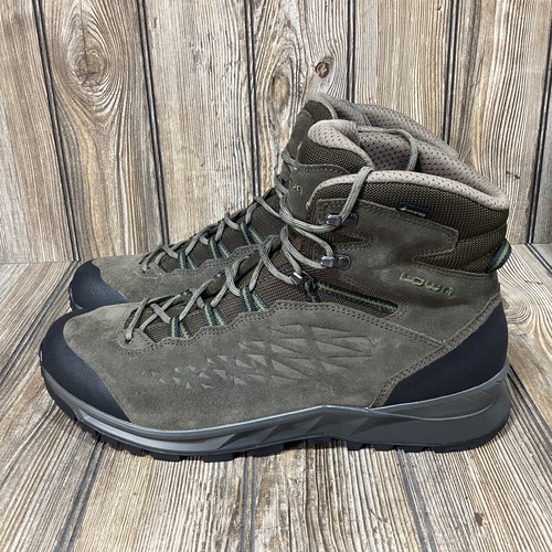 LOWA Mens German Made Explorer II GTX Gore-Tex Mid Waterproof Hiking Boots 14M - Picture 3 of 12
