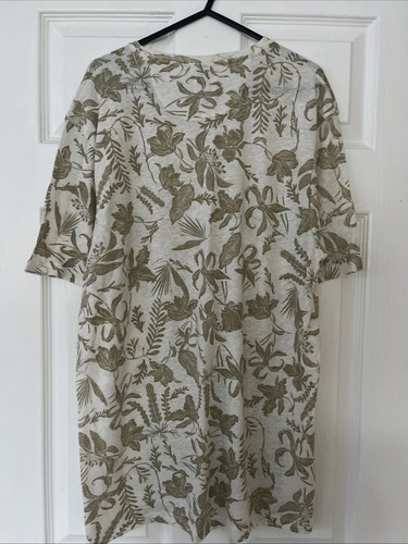 Men’s Zara Floral T Shirt Size XL - Picture 3 of 3