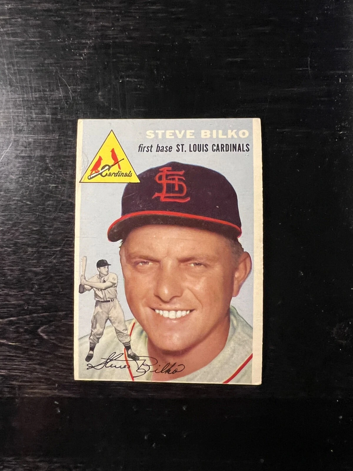 Steve Bilko trading card