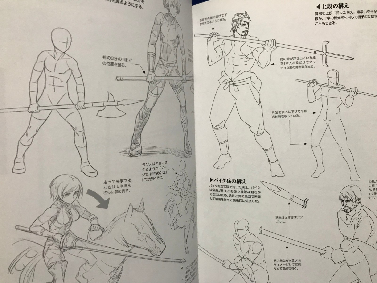 How To Draw Manga Anime Character With Weapons Technique Japan Art Book New Ebay