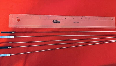 NEW 5 PCS PENDULUM ROD SUSPENSION SPRING 17" LONG FOR MOST AMERICAN CLOCKS