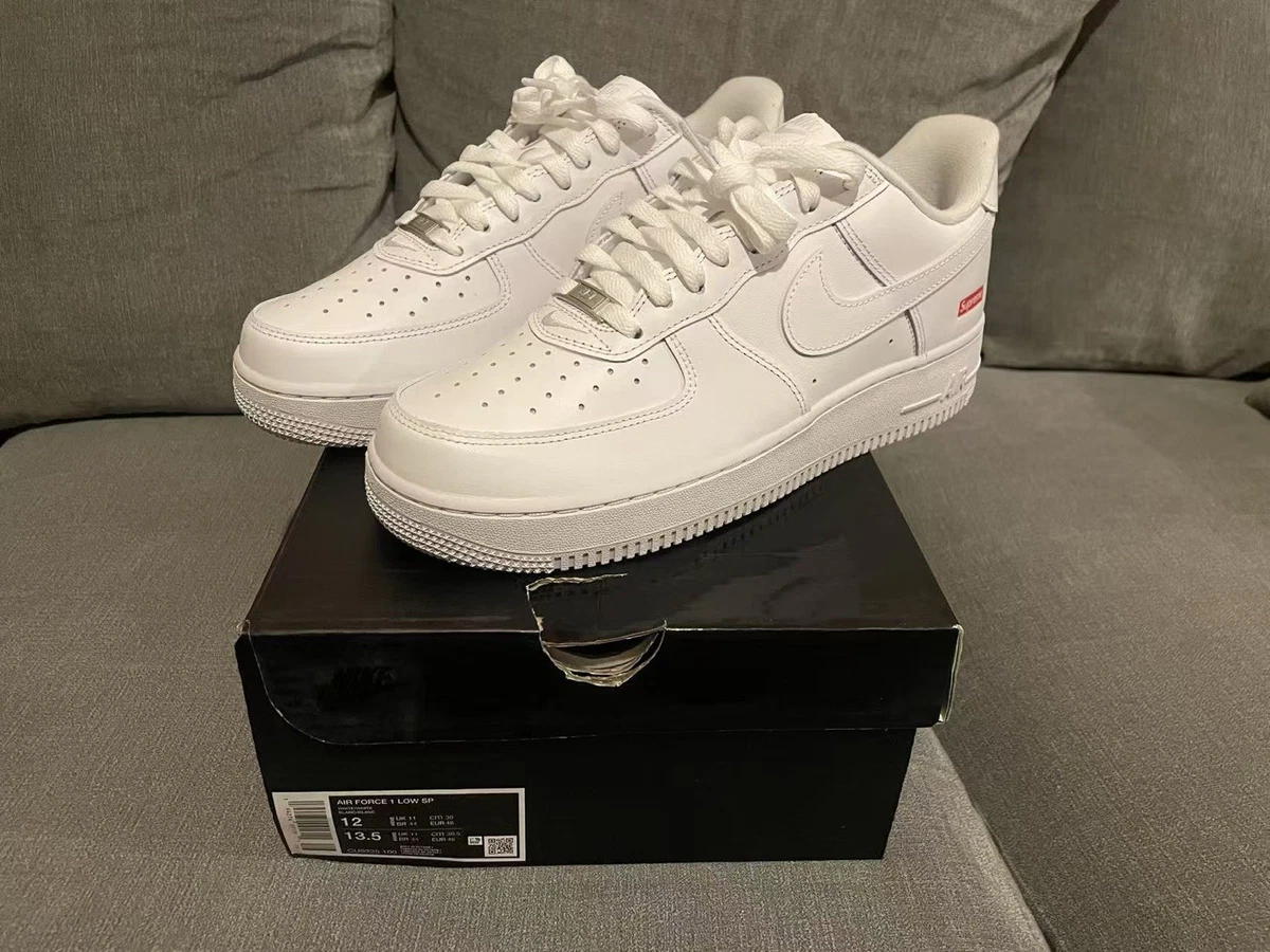 Las mejores ofertas en Nike Air Force 1 Supreme White | eBay
