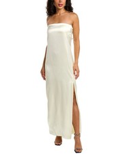 NICHOLAS Axelie Strapless Tube Gown Pearl Ivory 8 NWT $575