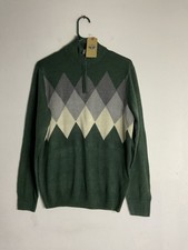Dockers Men's Super Soft Marled Pullover Quarter-Zip Acrylic Sweater Size S