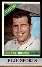 1966 Topps #77 Johnny Orsino Washington Senators