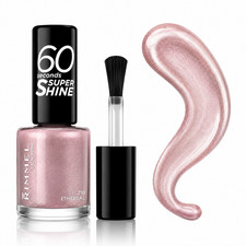Image of Rimmel London 60 Seconds Super Shine Nail Polish 210 Ethereal Quick Dry