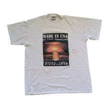 Vintage Made In America Tested In Japan T Shirt Oneita Single Stitch XL