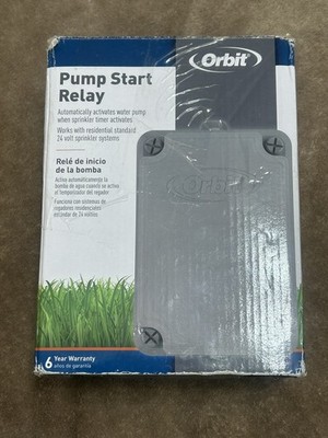 NIB Orbit Pump Start Relay Underground Sprinklers Landscaping Lawn Outside Grass