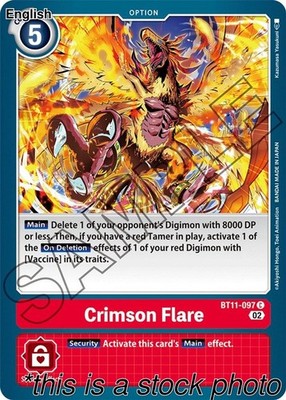 Crimson Flare [BT-11 - BT11-097 C] Common NM
