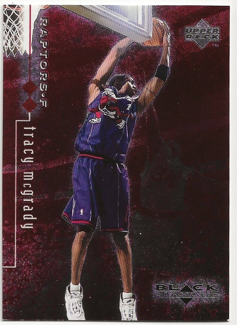 1998-99 Upper Deck Black Diamond Tracy McGrady 787/3000 Double Diamond #82