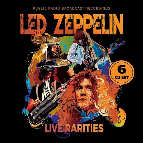 Led Zeppelin Live Rarities CD Box Set 6 discs (2023) ***NEW