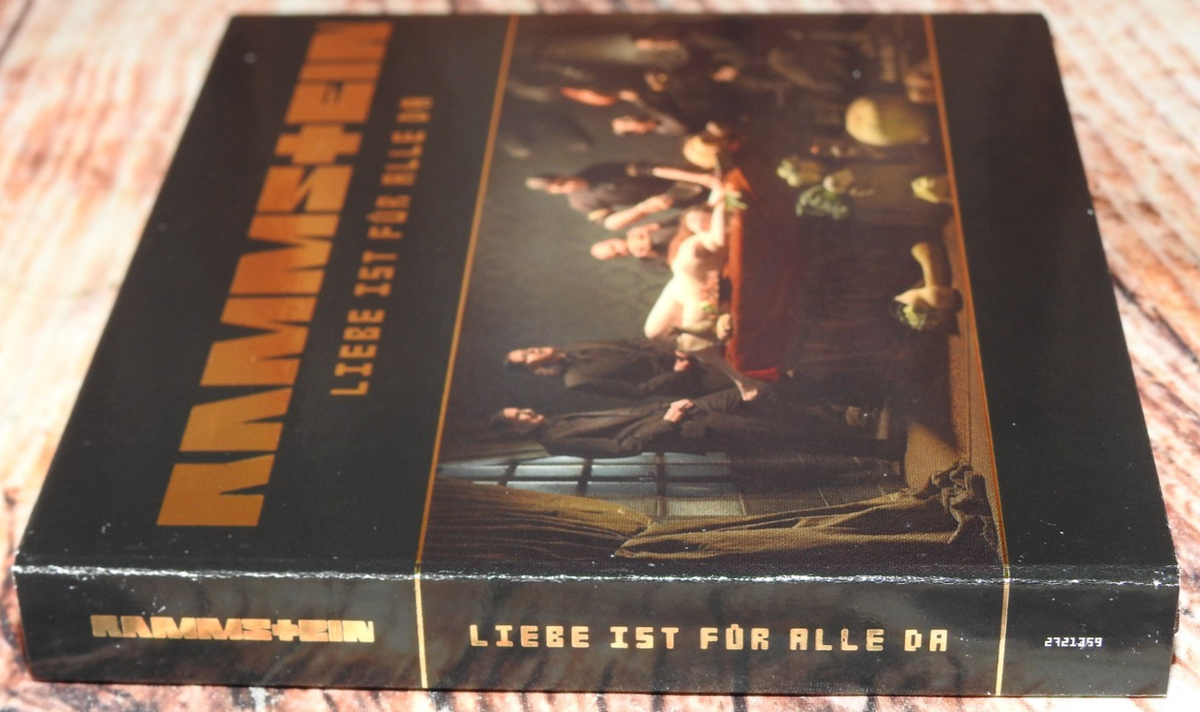 Liebe Ist Fur Alle Da by Rammstein (CD, 2009) 2 disc deluxe