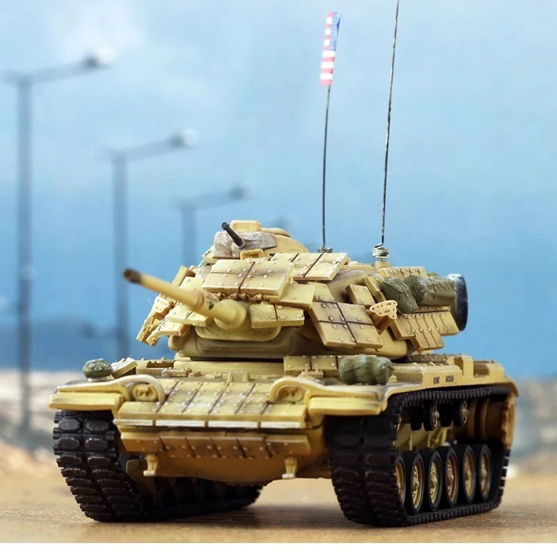 1/72 US. M60A1 RISE WITH EBA GULF WAR 1990 modelo tanque blindado reactivo decoración nuevo Foto 2 de 4