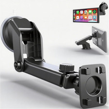 Carplay Mount, 360 Flexible Windshield Dashboard Suction Cup Bracket for 7" 9"