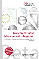 Lambert M. Surhone (U. A.) | Noncommutative Measure And Integration | Buch