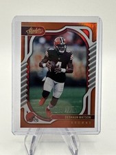 2022 Panini Absolute - Deshaun Watson #69 Spectrum Orange /75